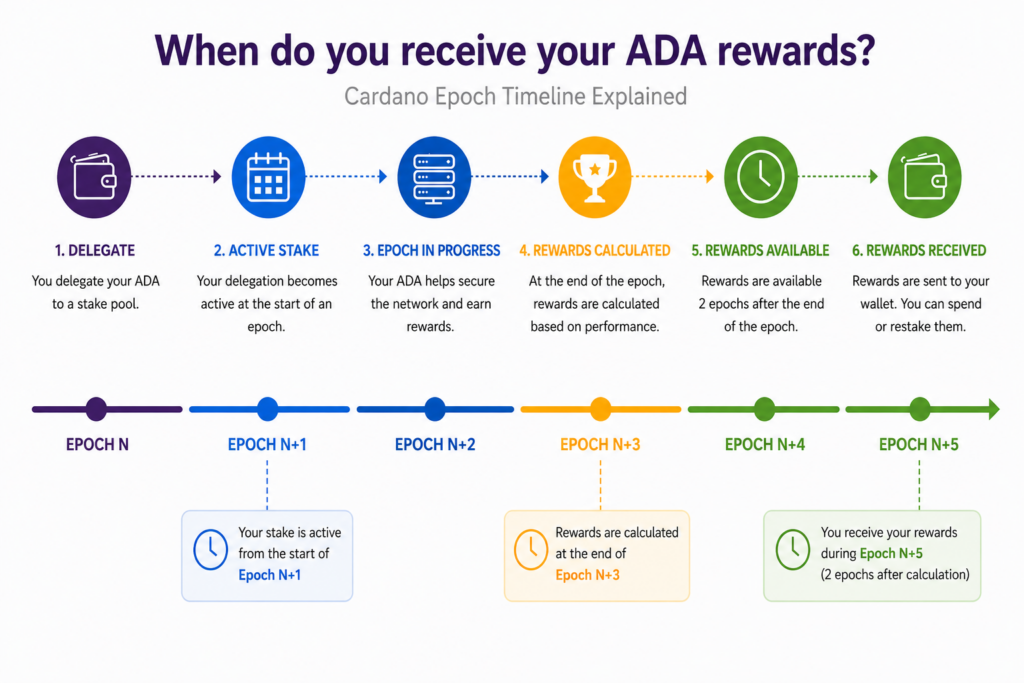 ADA rewards epochs